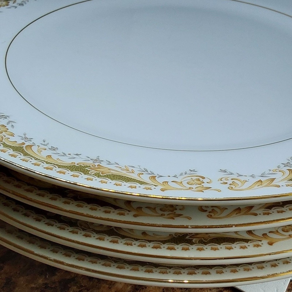 Vtg‎ Signature Collection 5  QUEEN ANNE 10 1/4" Dinner Plate Fine China Japan - Picture 2 of 7